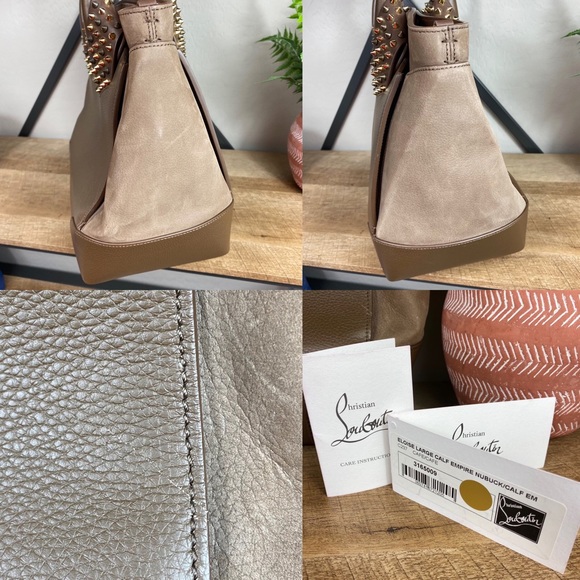 SOLD Christian Louboutin Large Eloise Studded Tote - Picture 8 of 13
